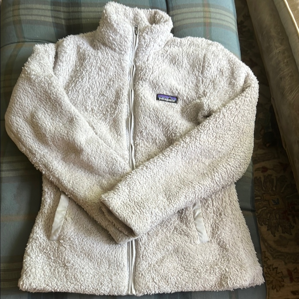 Patagonia Cream Fleece Jacket